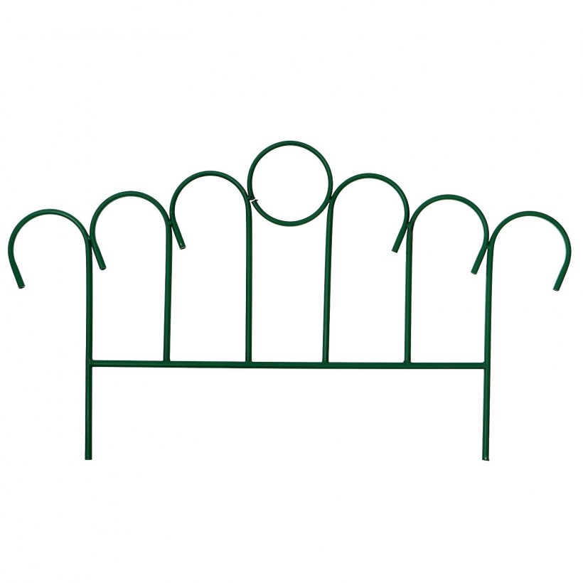 Ограждение садовое "сетка" 1,0м х 0,9м 1 секция (металл)