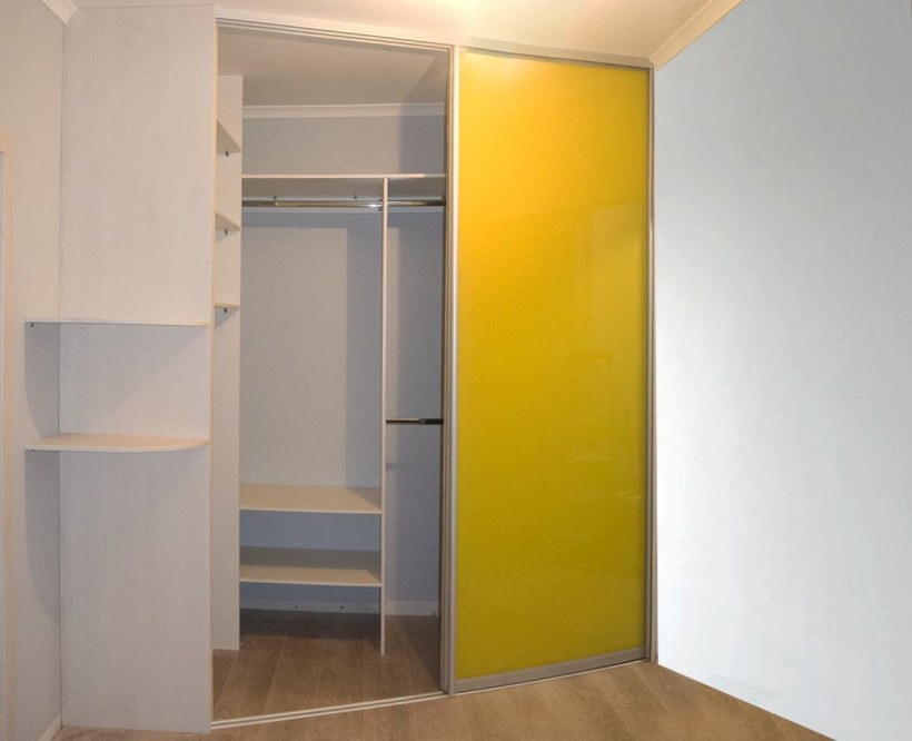 Угловая гардеробная Egger