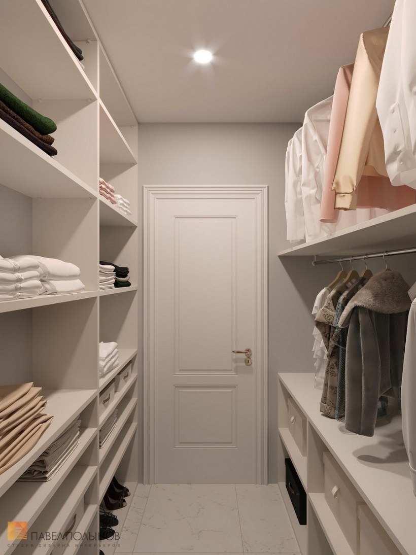 Интерьер гардеробной