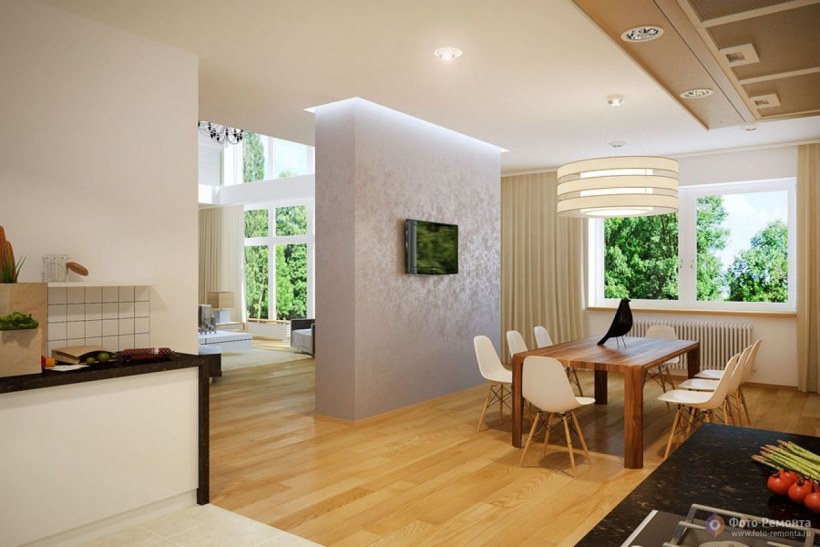 Интерьеры частных домов эконом класса