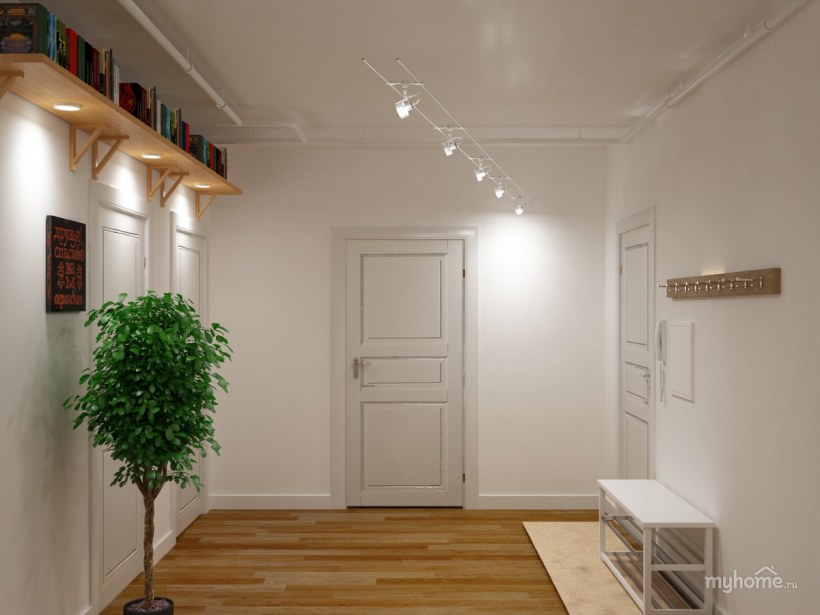 Точечные светильники в интерьере