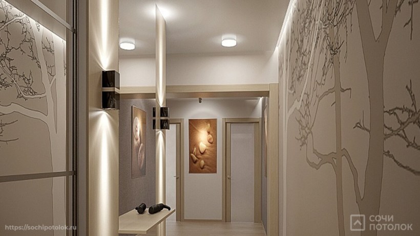 Дополнительное освещение в коридоре