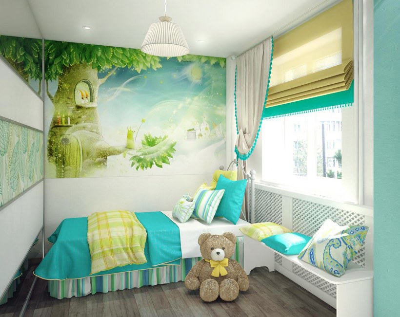 Цветовая гамма для комнаты подростка