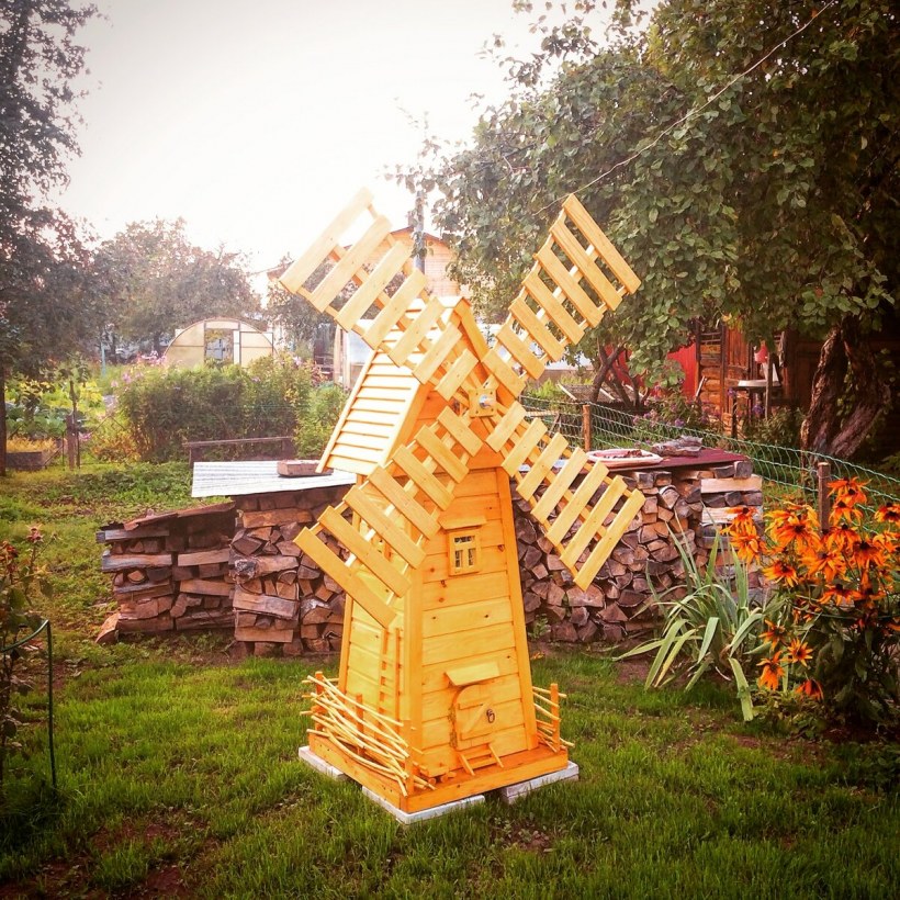 Деревянный декор для сада