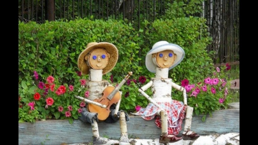 Дачные поделки