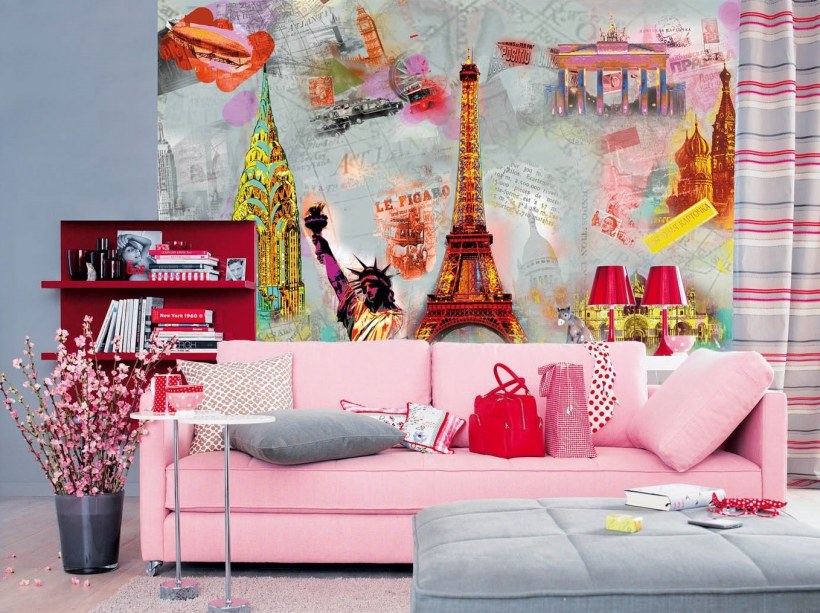 Комната в стиле Париж