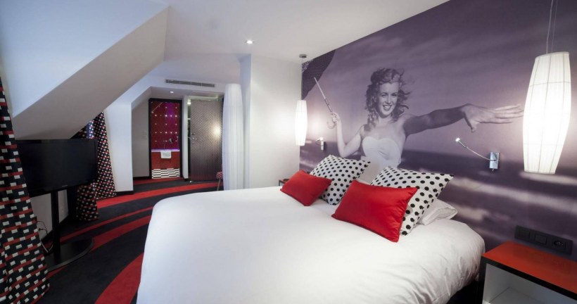 Комната в стиле Мэрилин Монро