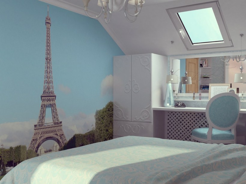 Комната в стиле Париж