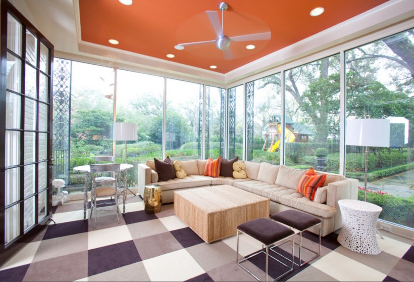 Гостиная-кухня в стиле Авангард