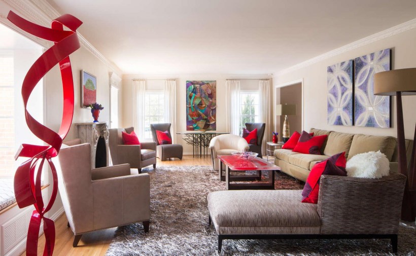 Гостиная в стиле Авангард