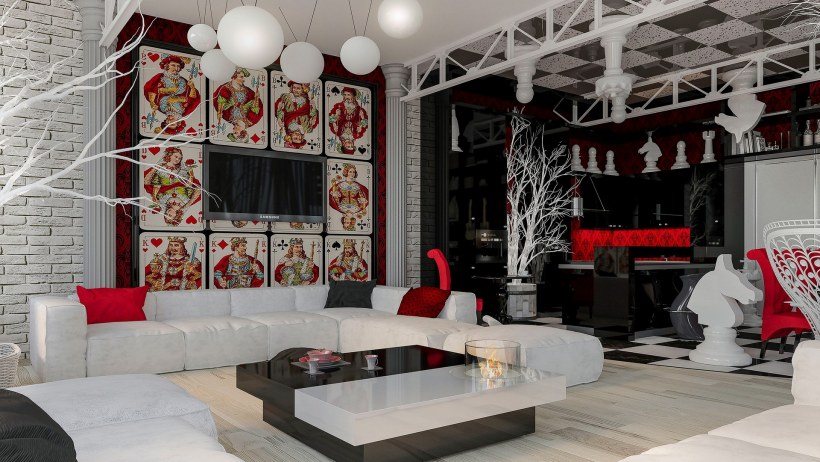 Шторы в стиле Авангард