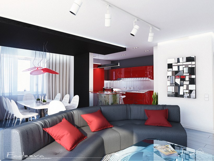 Гостиная в стиле Авангард