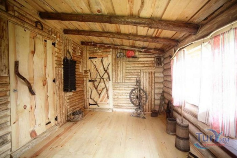 Внутренняя отделка бани под старину