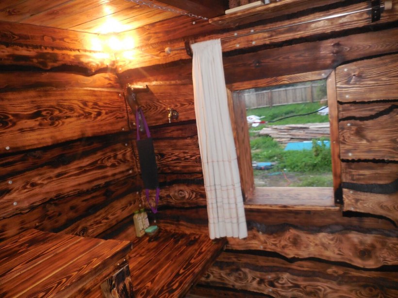 Стены Отделанные горбылем