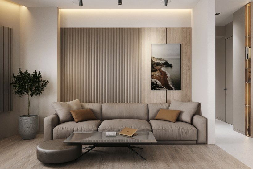 Перепланировка линейной двушки 50кв