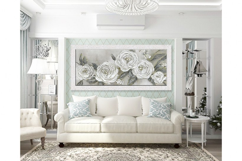 Хофф репродукции в раме с декором