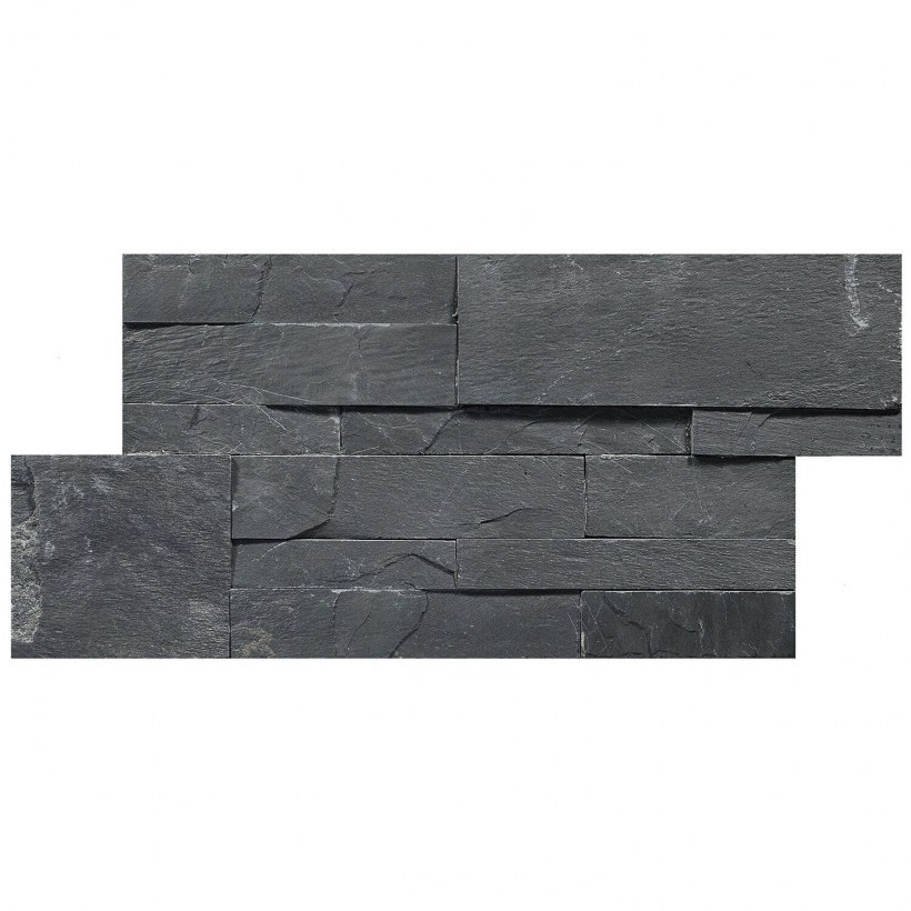 Modern сланец черный 18х35