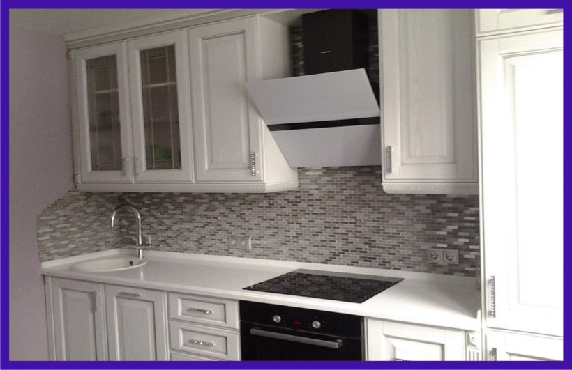 Кухня патина ясень серебро Роял Вуд