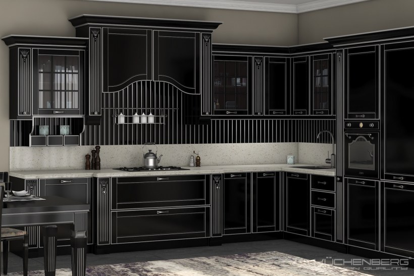 Кухни Кухенберг черные