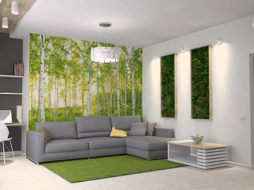 Стиль интерьера экостиль