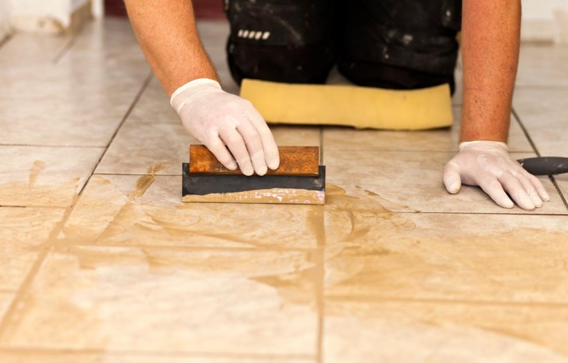 Затирка для напольной плитки