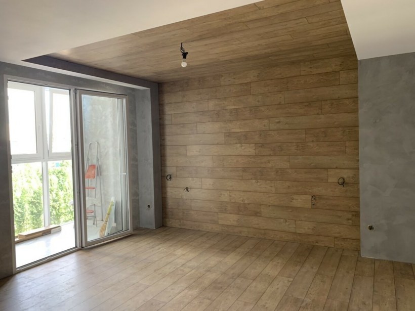 Отделка ламинатом