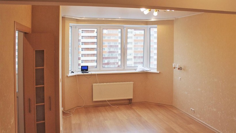 Отделка жилой комнаты