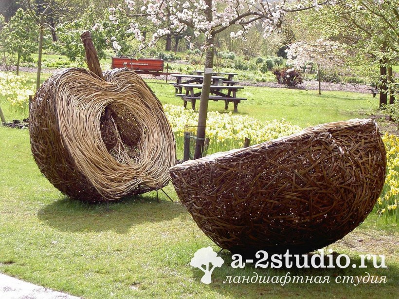 Скульптуры из ивы