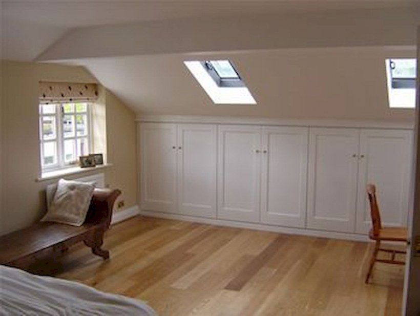 Мансарда шкафы под крышей