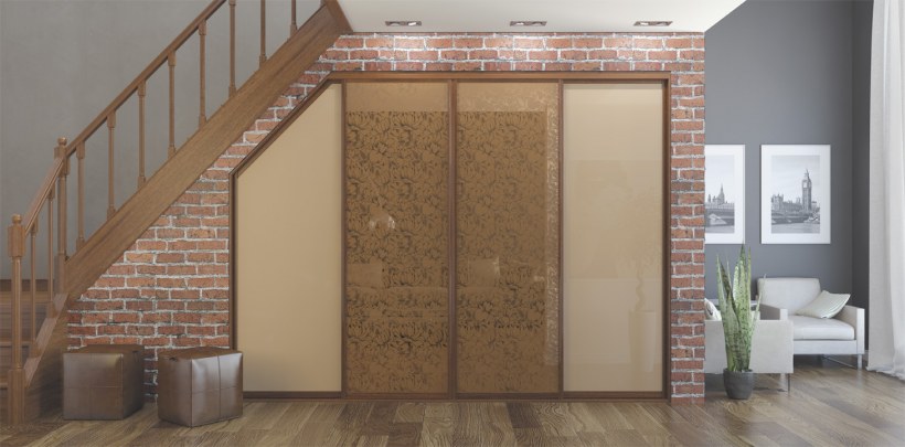 Мансардные двери купе Командор