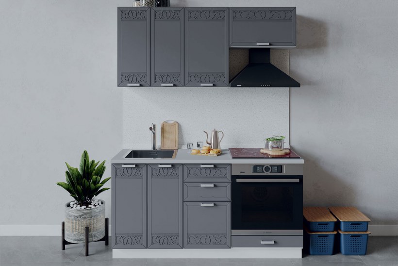 Кухня в Рашмор пленка МДФ