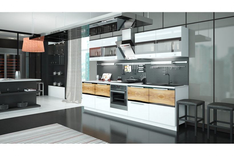 ТРИЯ мебель кухня фэнтези Вуд