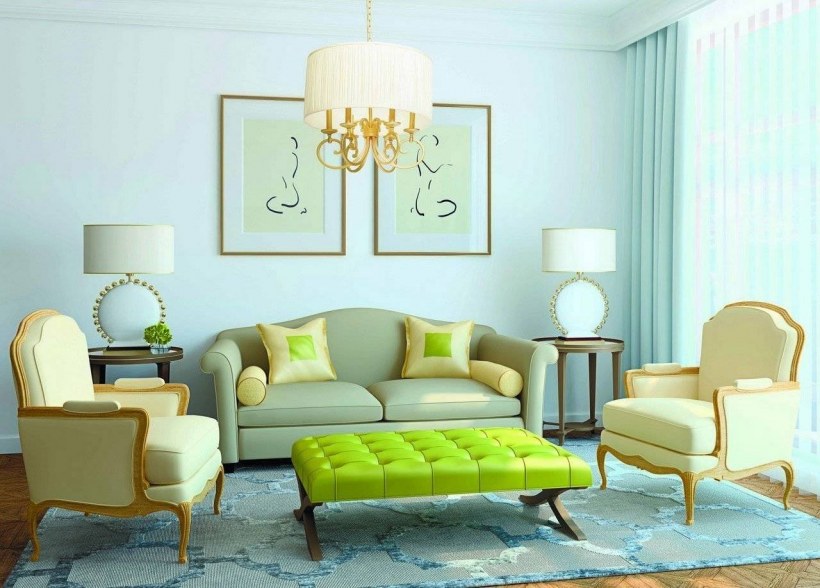 Серо коричневый диван