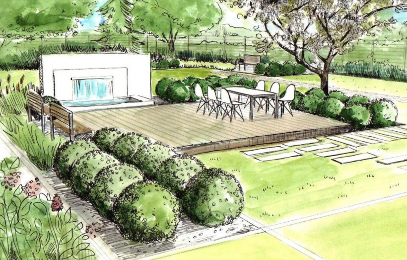 Ландшафт в перспективе