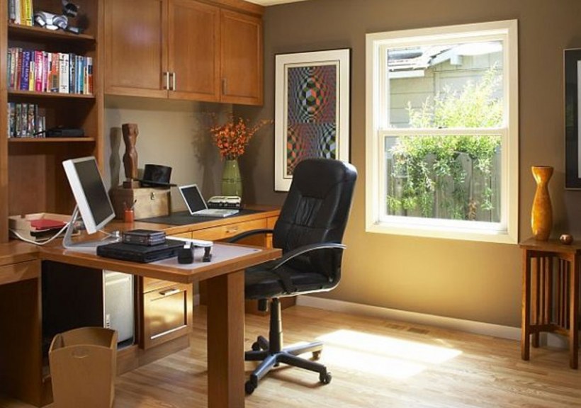 Интерьер домашнего кабинета