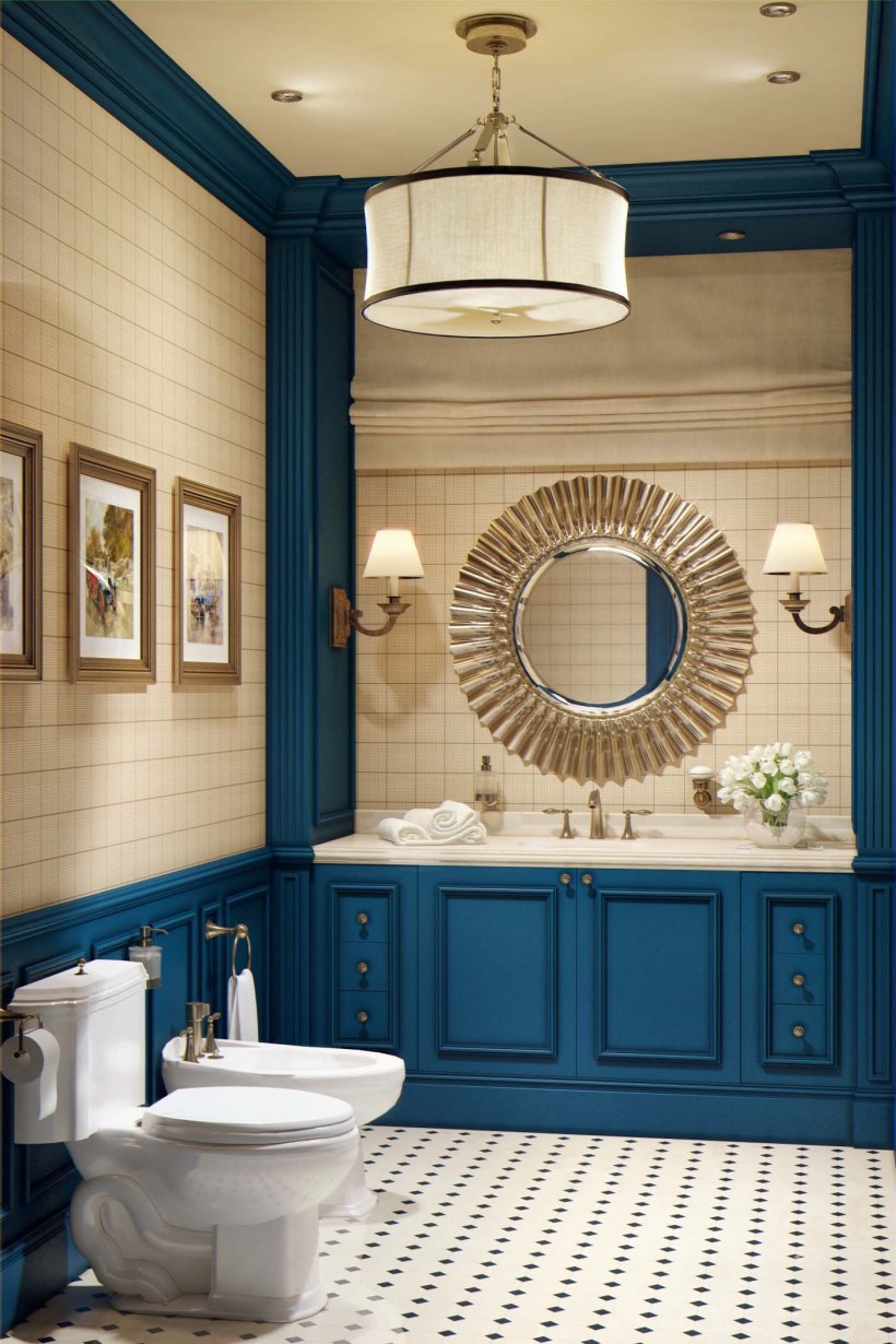 Ванные комнаты в американском стиле