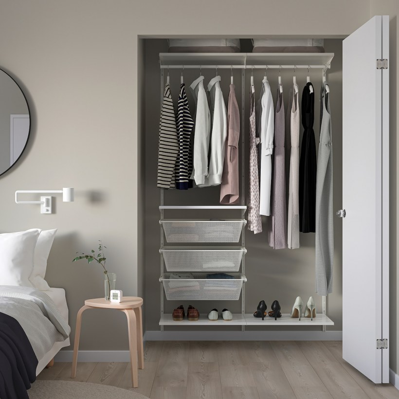 Система Algot ikea гардеробная