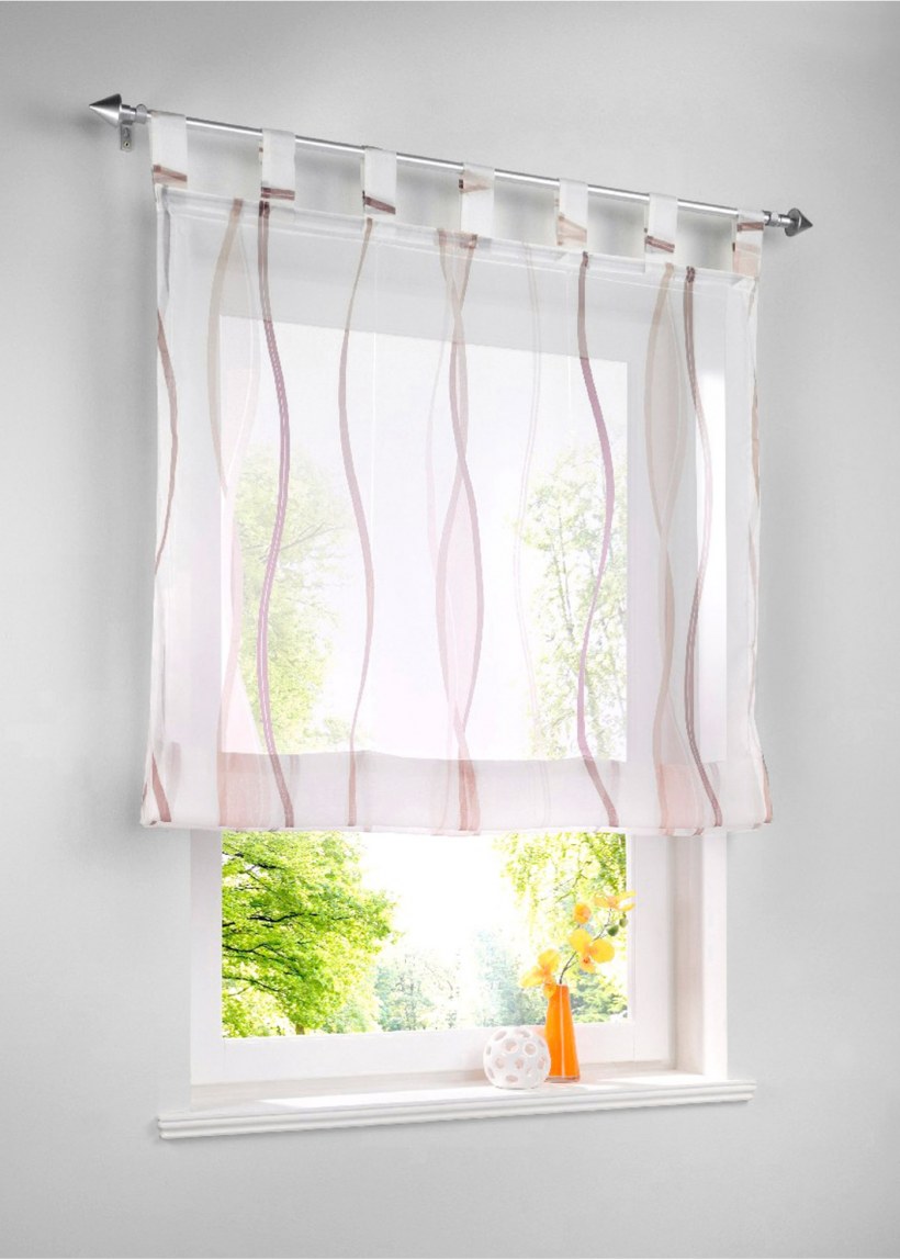 Римская штора Бонприкс зеленая