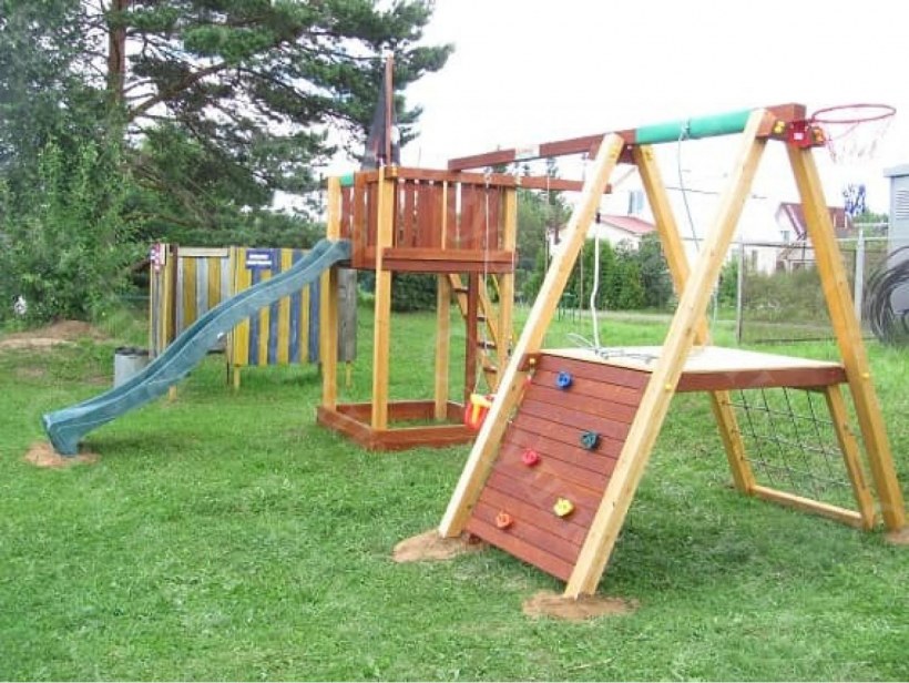Спортивно-игровой комплекс мир детских площадок Савушка 3
