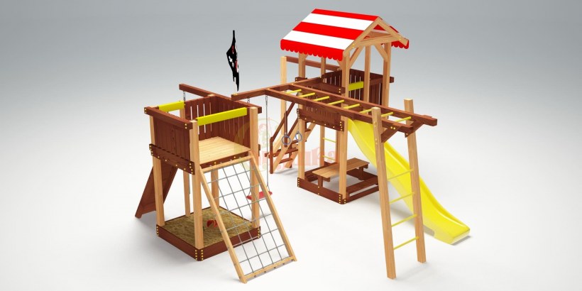 Детская игровая площадка Савушка 4 сезона - 10