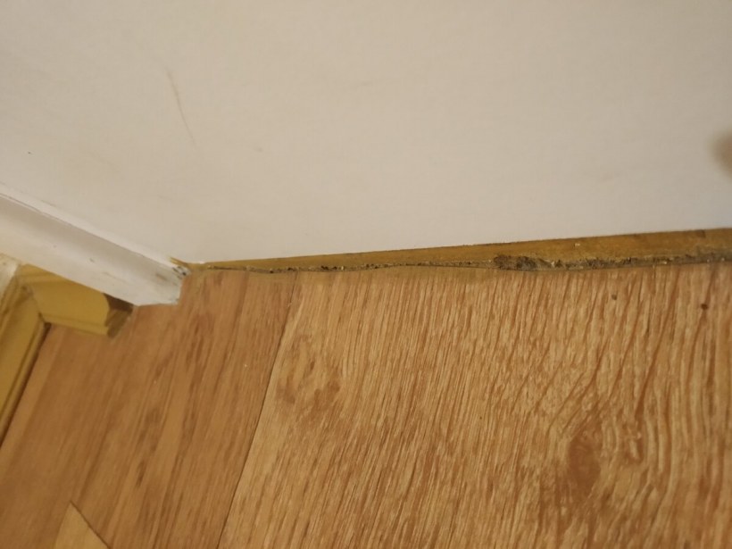 Укладка пола без плинтуса