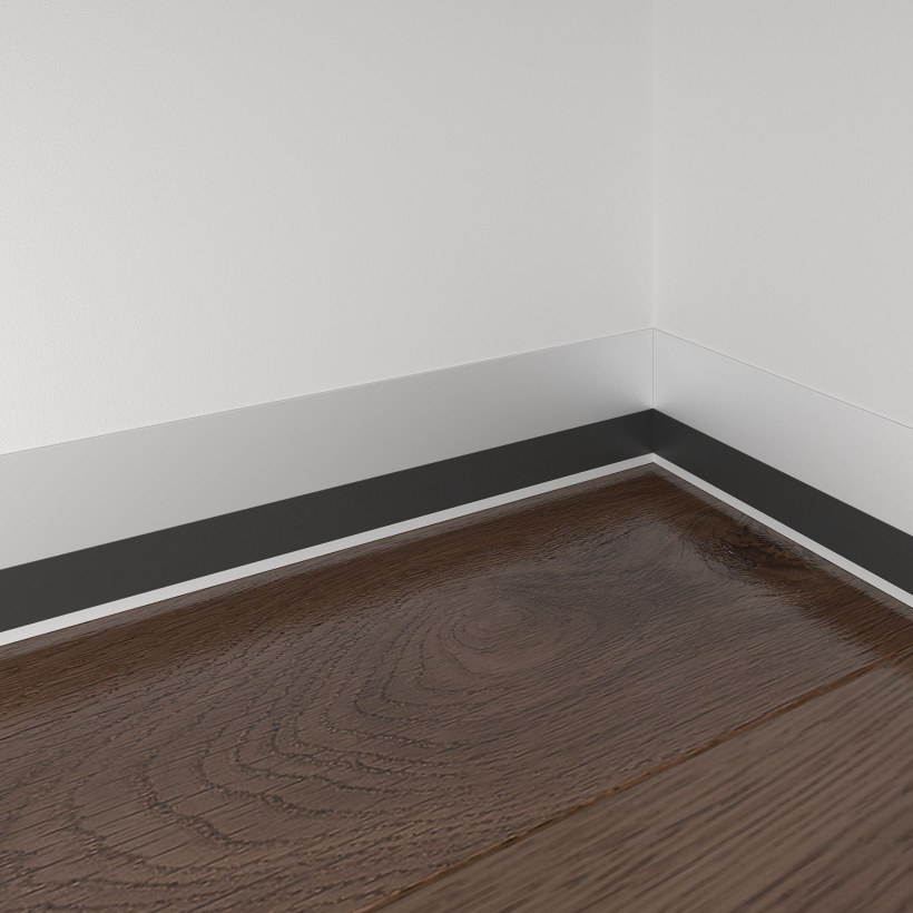 Монтаж погонного метра плинтуса