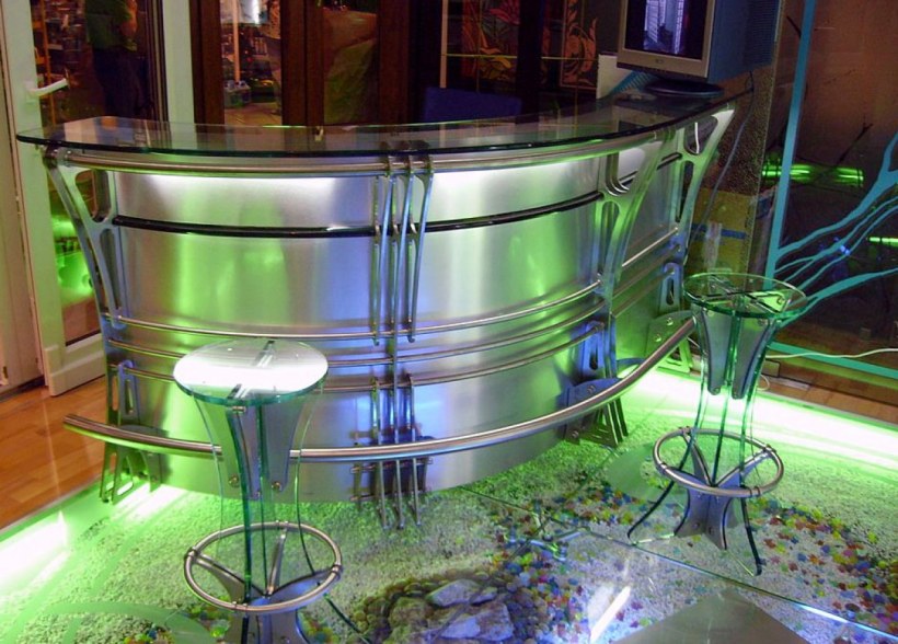 Барный стол БС (барная стойка отдельностоящая) БС-003