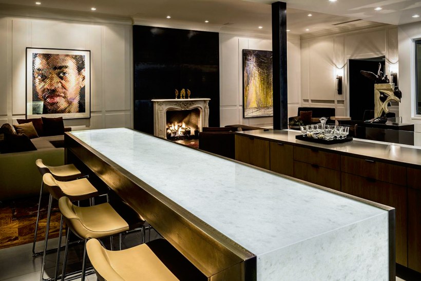 Барная стойка мозаика