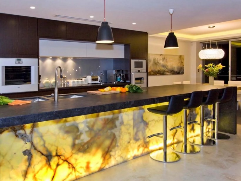 Барная стойка MK-2396 белый/хром