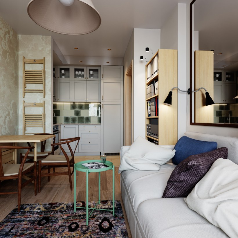 Проект маленькой квартиры