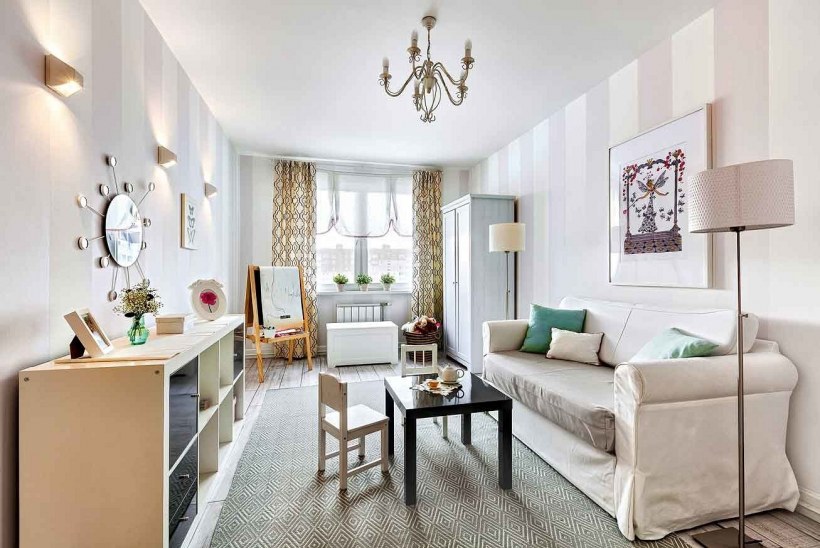 Цвет интерьера для маленькой квартиры