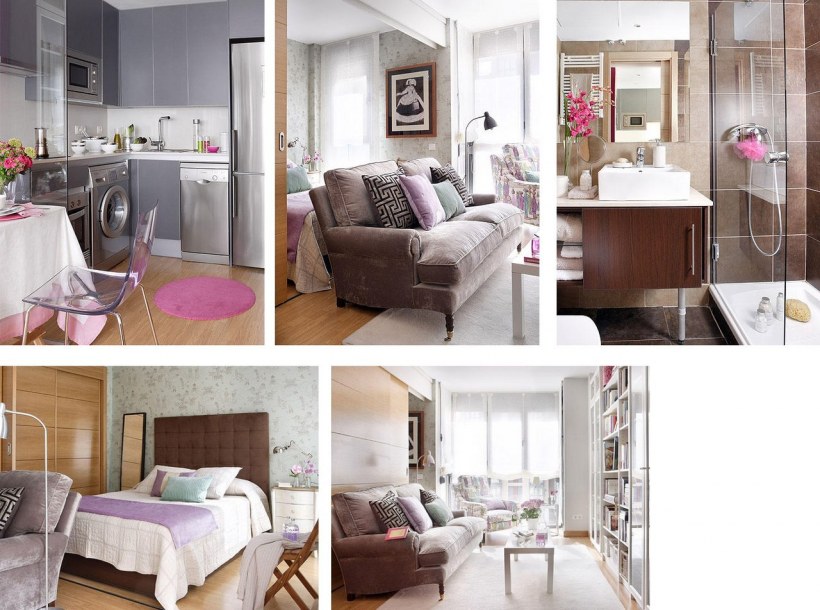 Цветовые решения для маленькой однушки