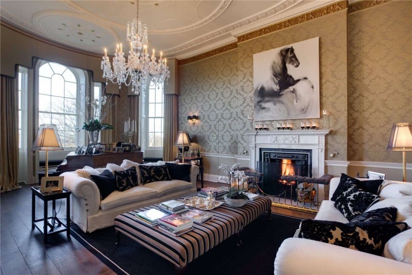 Староанглийский интерьер