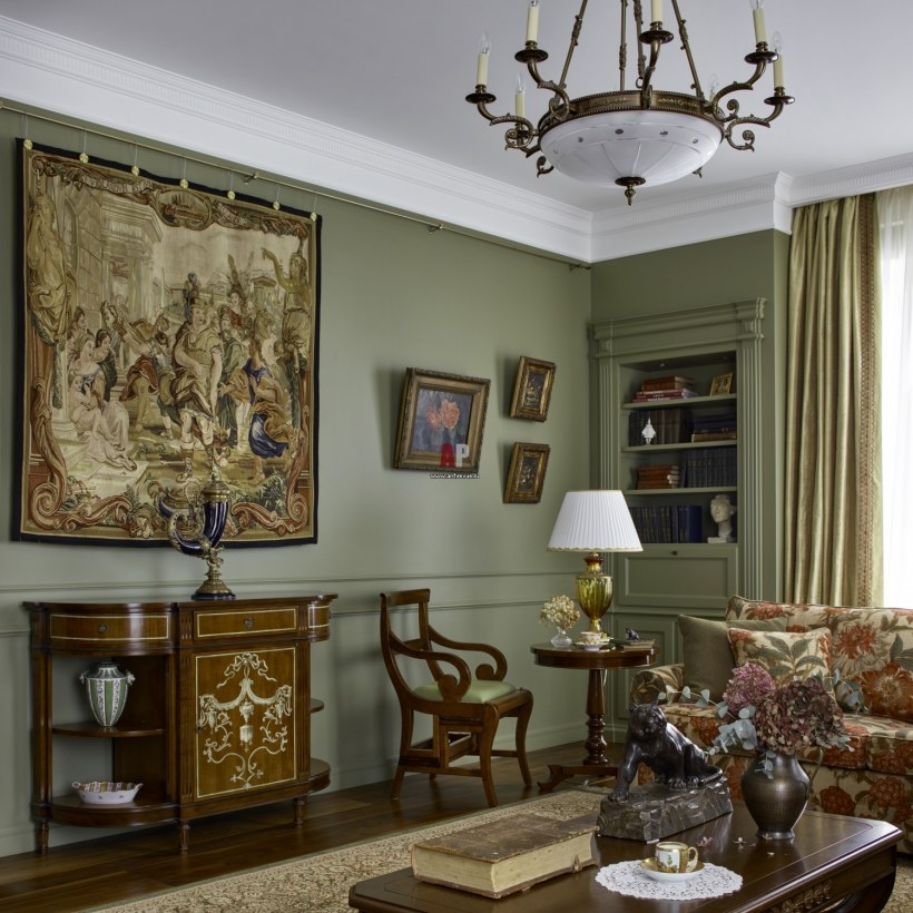 Гостиинаяв английском стиле